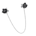 thumbnail image 1 of Mujeres Retro Clips Sunnimix Chal Blusa Camisa Suéter Collar Broche Pin rosas, 1 of 8