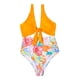 thumbnail image 2 of Txlixc Traje de baño de una pieza sin mangas para mujer Colorblock Estampado floral Bikini Conjunto Anudado Traje de baño de cintura alta Txlixc  Casual, 2 of 5