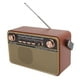 thumbnail image 5 of Radio FM/AM/SW Receptor de radio portátil con carga USB para disco U Tarjeta de memoria Bluetooth Inicio, 5 of 10