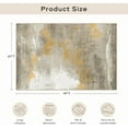 thumbnail image 5 of Phantoscope Warm Moroccan Boho Rug — Low-Pile Living Room Rug, 6' x 9', Toasted Clay & Rust, 5 of 6