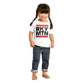thumbnail image 4 of Colorado Rocky Mountains Hiking Trip Toddler Boy Girl T Shirt Infant Toddler Brisco Brands 3T, 4 of 6