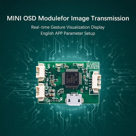 Radiolink Mini OSD Module for Image Transmission Mini PIX Pixhawk Flight Controller Board RC Racing FPV
