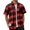 Wine, variant on Gunia Men'S Casual Plaid Shirt Long Sleeve Button Down Comfortable Breathable Linen Shirt Outdoor Activities Tops T Shirts For Men Blue 2Xl