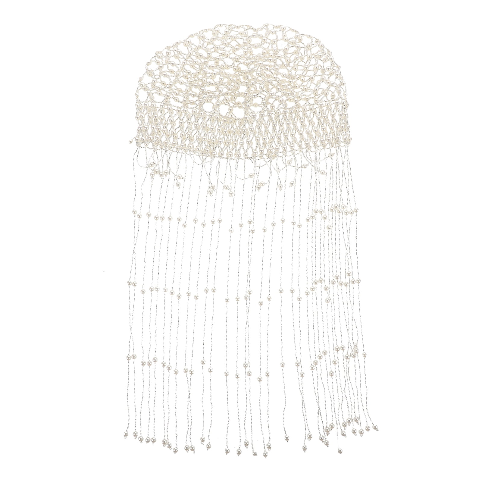Chain Head Headpiece Jewelry Cap Bride 1920S Tassel Hair Prom Wedding