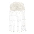 thumbnail image 1 of MasteelfCA Chapeau Chic à Franges Style Délicat Perle pour Femmes Robe de Mariage Formelle, 1 of 8