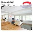 thumbnail image 5 of FENGGUIQU 1 Bar Durable Pvc Threshold Ramp Strip For Doorway With Anti-Slip Safety Corner Design 39.30X2.08X0.04In, 5 of 5