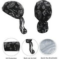 thumbnail image 3 of WuPing 4 Pack Doo Rag Skull Cap, Skull Caps for Men, Breathable Quick-Dry Sport Skull Caps Sport Hat, 3 of 9