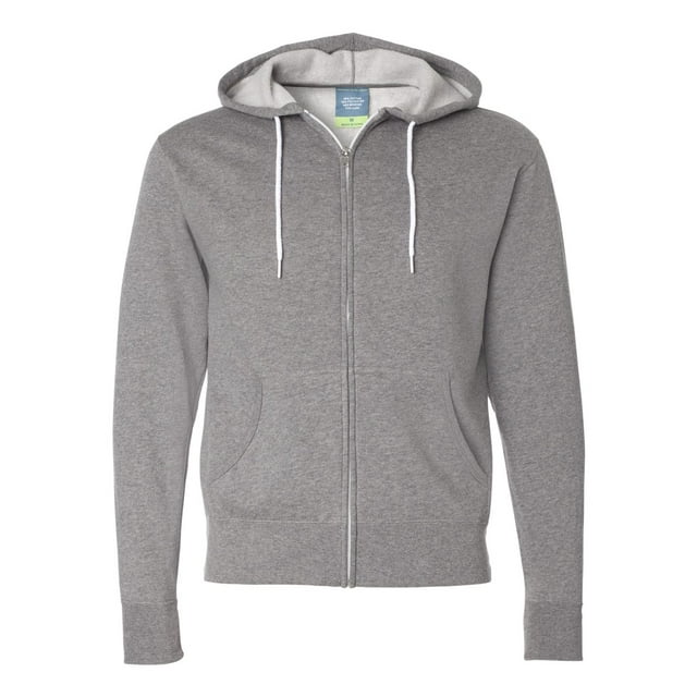 Independent Trading Co. Sweat à Capuche Léger Unisexe à Fermeture Éclair Complète, m
