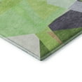 thumbnail image 3 of Addison Rugs Mayfield Premium Machine Washable Transitional Geometric Lavender Rectangle Rug, 1'8" X 2'6" Machine Washable Transitional Geometric Lavender Oversized Sherpa Throw Blanket, 3 of 6