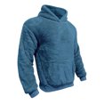 thumbnail image 4 of Chiccall Mens Fleece Hoodies Warm Comfy Fuzzy Hooded Pullover Sweatshirts with Pocket, 4 of 8