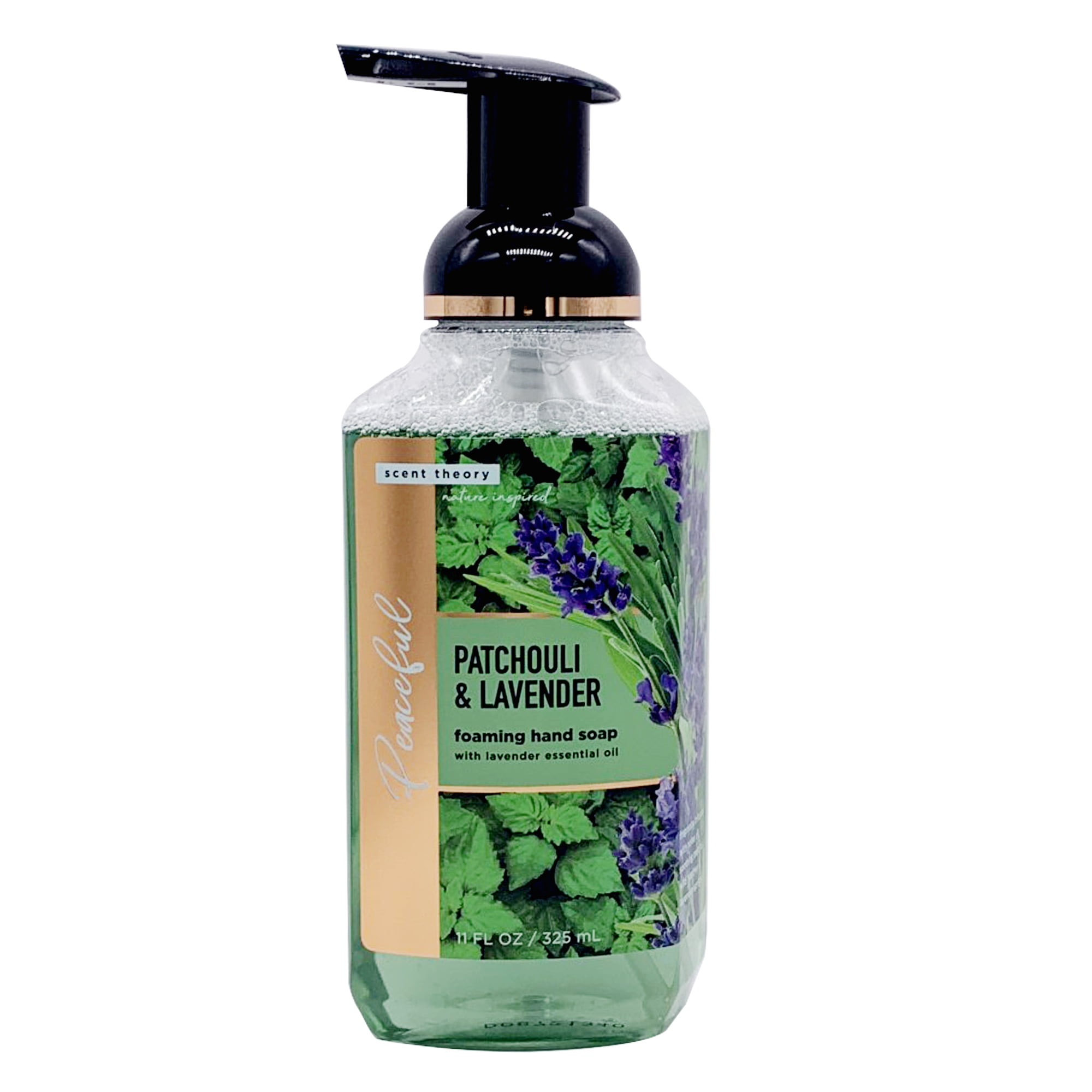 Scent Theory Nature-Inspired Foaming Hand Soap, Patchouli and Lavender, 11 fl oz