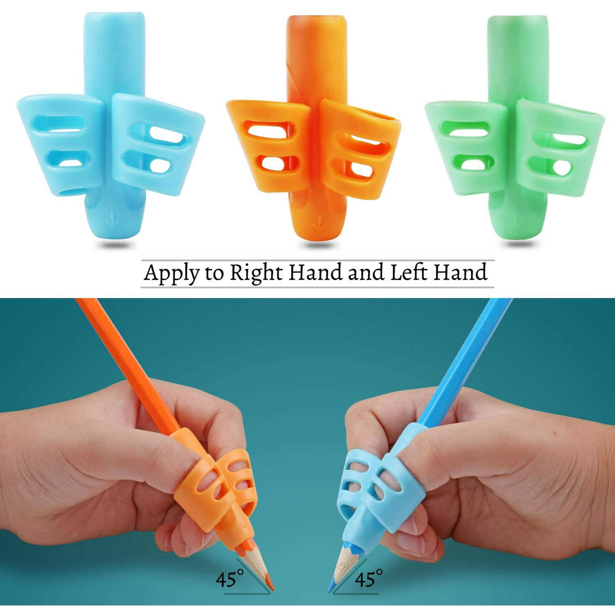 Hollow Ventilation Pencil Grips for Kids, Ergonomic Writing Aid