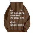 thumbnail image 7 of YUELONGHU Women Casual Hoodie Long Hoodies for Women Zip up Purple Hoodies for Women Word Graphic Sweatshirts for Women Hoodie Sweatshirts Preppy Clothes Long Sleeve Sweatshirt Tops S, 7 of 7