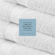 White Classic Luxury 100% Cotton Bath Towels, White, 30 x 56, 2 Pack