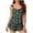 Army Green, variant on Smsaxvxz Pajama Set for Women Fashion Floral Printed Ruffle Sleeve Casual Loose Camisole Top and Shorts Sleepwear Sets Yellow 01 2XL