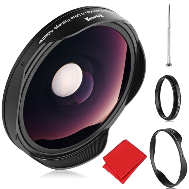 Opteka Platinum Series 0.3X HD Ultra Wide Fisheye Lens for
