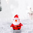thumbnail image 2 of HCTSHG Santa Claus Ornament, Resin Santa Clause Decoration Tiny Santa Claus Mini Figurines for Crafts Mini Santa Claus for Crafts Christmas Figurine Indoor Cupcake Decorations, 2 of 8