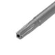 thumbnail image 3 of Puntas de destornillador de estrella de seguridad Torx T10 de 50 mm de longitud y vástago hexagonal de 1/4" S2 de acero de aleación alta 10 piezas, 3 of 4