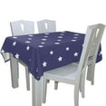 thumbnail image 2 of EREHome Nappe Étoiles Bleue 60x104 Pouces, 2 of 4