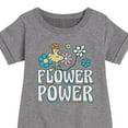 thumbnail image 3 of Peanuts - Flower Power - Toddler & Youth Girls Fleece Dress, 3 of 6