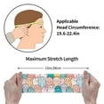 thumbnail image 7 of Wukai Colorful Cute Pig Sports sweatband,Men & Women Sweatband Headband for Running, Cross Training, Racquetball, Working Out, 7 of 7