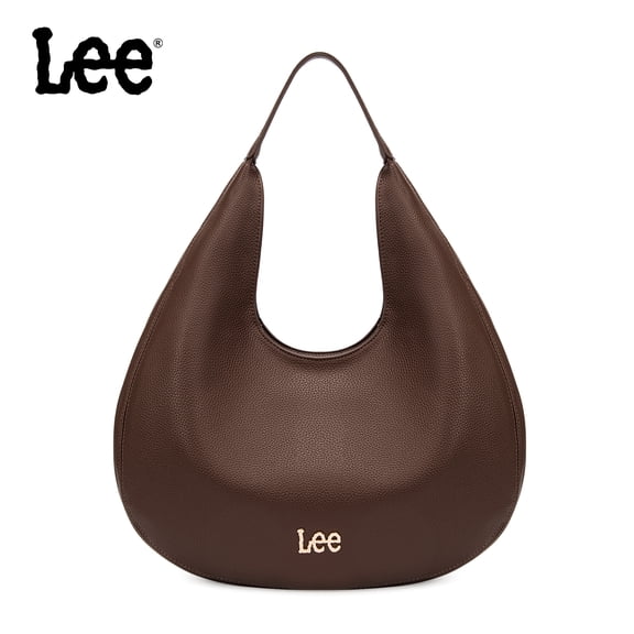 Lee Hobo Bags for Women Large Capacity Slouchy Everyday Shoulder Purse, Coffee