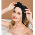 thumbnail image 5 of Bow Hair Bands Spa Headband for Washing Face Makeup Headband For Women Black 3Pack, 5 of 6