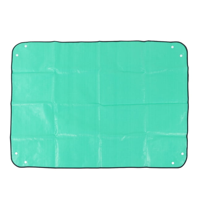 Alfombrilla grande para trasplantar, impermeable, plegable, para plantas de interior, suculentas, para trasplantar y evitar el desorden, color verde.