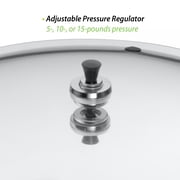 Presto 16 Quart Pressure Canner, Multi-Use Pressure Cooker and Water Bath Canner, Large Canning Pot for Jam, Salsa, and Canning Meat