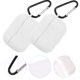 thumbnail image 3 of 3 juegos de caja de auriculares de silicona cubierta de auriculares inalámbricas compatibles para AirPods Pro, 3 of 5