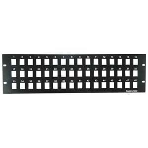 ACCL 3U 19" 48port Blank Panel for Keystone Jack, 2 Pack