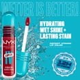 thumbnail image 4 of NYX Professional Makeup Lip IV Hydrating Gloss Stain, CHERRY DRENCHED, 0.16 fl oz, 4 of 10
