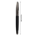 thumbnail image 2 of Executive Metal Ballpoint Pen Smooth Writing Stationery Business Black Finish Durable Refillable Ink Pen, 2 of 8