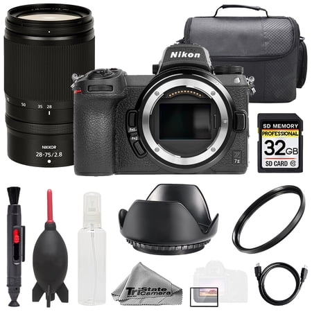 Nikon Z 7II + NIKKOR Z 28-75mm f/2.8 Lens +32GB + Bag+ UV Filter- Basic Kit (International Version)