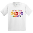 thumbnail image 3 of Inktastic Jelly Bean Jesus Youth T-Shirt, 3 of 5