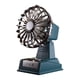 thumbnail image 2 of Ventilador de escritorio USB portátil, recargable, diseño clásico, con inclinación ajustable, refrigeración por aire, ventilador personal para enfriar azul, 2 of 8