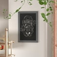 thumbnail image 2 of Flash Furniture Canterbury 20" x 30" Rustic Gray Wall Mount Magnetic Chalkboard Sign with Eraser, Hanging Wall Chalkboard Memo Board for Home, School, or Business, 2 of 12