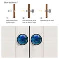thumbnail image 4 of 4 Pcs Galaxy Knobs for Kitchen Cabinet Cupboard Dresser Bookcase Drawer Pulls Handles Round Home Decor, 4 of 5