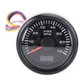 thumbnail image 1 of 7000RPM, Tachymètre, Gauge, 2 Po, Sept, Vibrant, Rétroéclairage, Couleurs, Personnaliser, Tableau de Bord, Réglable, Vitesse, Rapport, Double, Fonction, Performance, Données, Camion, Tracteur, Voiture, RV, Bateau, pour, Sp, 1 of 7
