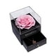 thumbnail image 1 of Caja de rosas eternas con collar de flores preservadas, rosa con collar de cristal, regalos para mamá y esposa, 1 of 8
