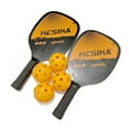 thumbnail image 3 of Raquetas Pickleball Pickleball Paddle Set Pickleball Raquetas Ball Set 2 Raquetas y 4 Pickleball Bal CACAGOO  Raquetas Pickleball, 3 of 7