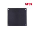thumbnail image 1 of 120mm Black PVC PC Cooling Fan Dustproof Mesh Cover with Filter - stops dust, shields fans & devices, maintains cooling system 5pcs 8cm, 1 of 6