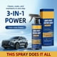 thumbnail image 1 of Spray de recubrimiento cerámico automotriz - Sellador hidrofóbico repelente al agua para pintura de coches y molduras de plástico, cera protectora de alto brillo, 120 ml (pack de 3), 1 of 1