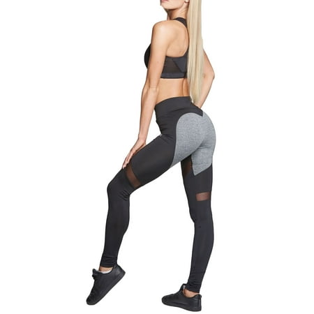Heart Hip Yoga Pants for Women Fitness High Waist Gym Sport Leggings Running Stretch Trousers Exercise Traning