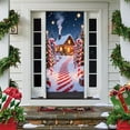 thumbnail image 5 of BVEBJDX Christmas Door Curtain Decoration Door Cover Christmas Scene Layout Background Cover 73*35 Inches, 5 of 6