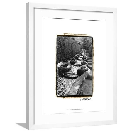 Italian Garden Iv Framed Print Wall Art By Laura Denardo Walmart Com