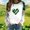 Blouses-White, variant on Gamivast Women's St Patrick's Day Tops Plus Size Cute Graphic Raglan Long Sleeve Green Shirts Holiday Crew Neck Tunic Pullover St Patricks Day Outfits