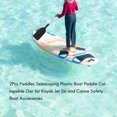 thumbnail image 2 of Piece Paddle Telescopic Plastic Boat Paddle Foldable Paddle Compatible with Kayak Jet Ski and Canoe Safety Boat Accessories, 2 of 5