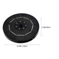 thumbnail image 2 of 1 Set of Solar Powered Fountain Pump Useful Floating Water Pump for Pool Pond, 2 of 8