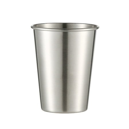 

3Pcs Stainless Steel Cup Drinking Juice Beer Glass Portion Cups Home Travel Tool 230102
